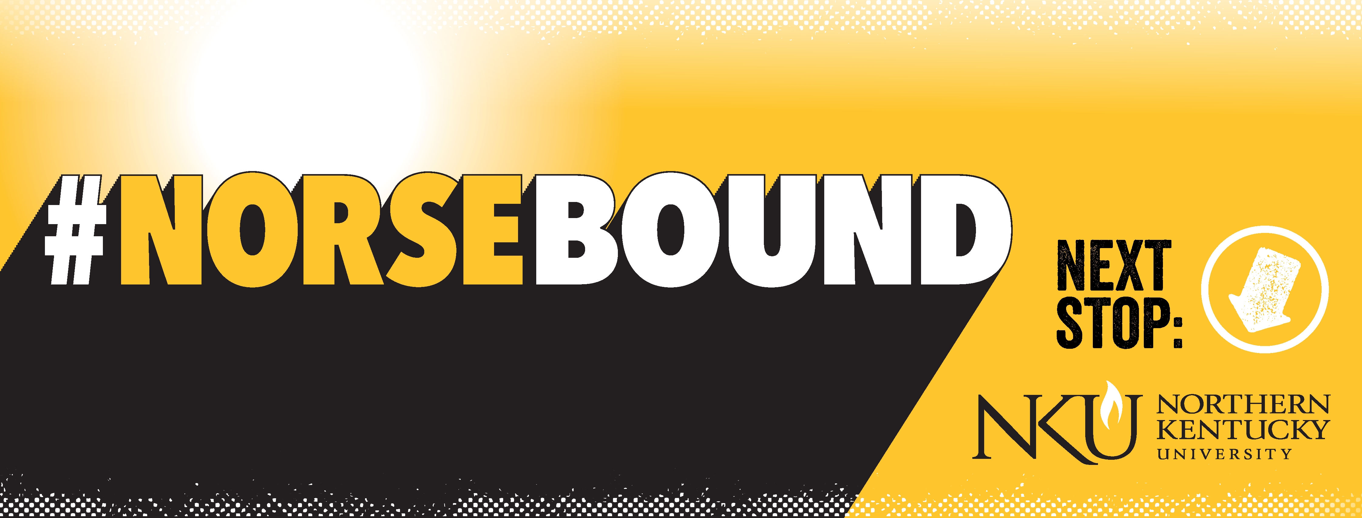 norse bound graphic black and yellow