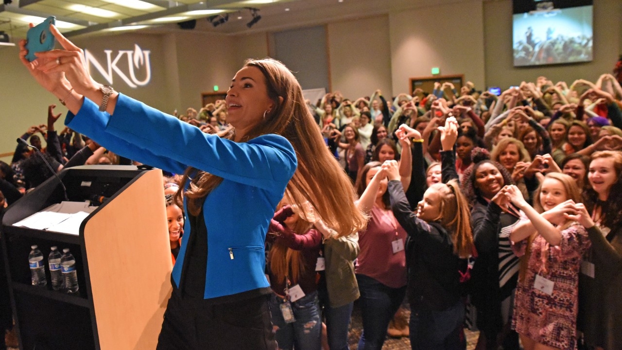 91 Empowers High School Girls at Young Women Lead Conference