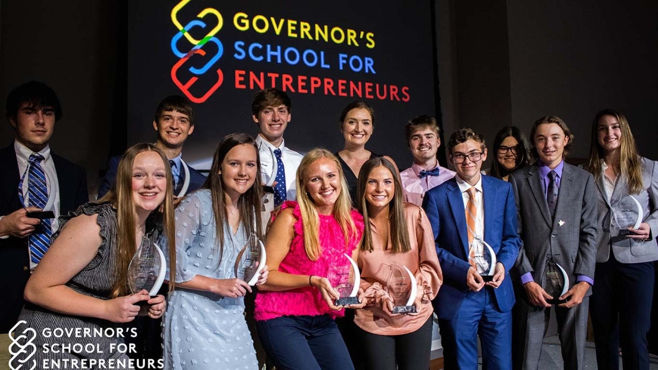 Students at 2022 Governor's School for Entrepreneurs